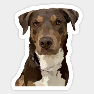 Layla Dog Sticker